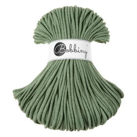 Bobbiny Premium Macramé Cord Yarn, Eucalyptus, 5 mm.