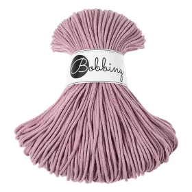 Bobbiny Premium Macramé Cord Yarn, Dusty Pink, 3 mm.
