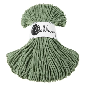 Bobbiny Premium Macramé Cord Yarn, Eucalyptus, 3 mm.