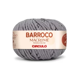 Circulo Barroco Macramé Maxcolor String Yarn - Cromado (8212)