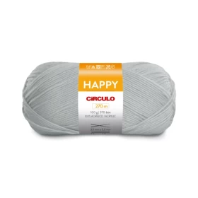 Circulo Happy Yarn - Cinza Baby (8365)