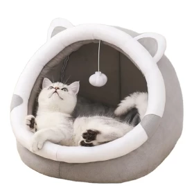 Pet Tent House Cat Cave Bed Comfortable Cotton Waterproof