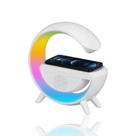 3 in 1 G Shape Wireless Charger with Speaker