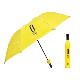 Portable Bottle Umbrella for UV Protection and Rain