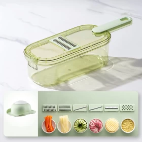 Vegetable Chopper Multifunctional 8 in 1 Manual