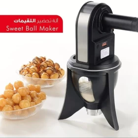 Sumo Electric Luqaimat  Sweet Ball Maker - Black