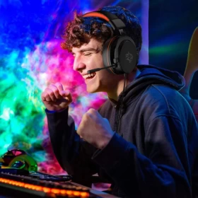 Porodo Gaming 7.1 Surround Headset Soft Breathable Ear Pads