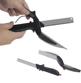 Kitchen Food Scissors Slicer Smart Cutter