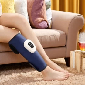 جهاز تدليك للرجلين مع حرارة وضغط هوائي – لاسلكي وقابل للشحن (1 قطعة)