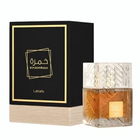 Lattafa Khamrah Parfum Spray Woody Scent for Men and Women - 100ML
