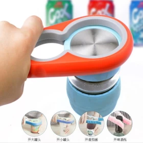 4 In 1 Portable Multi-function Can Jar Bottle Lid Twist Opener