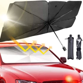 Foldable Car Windshield Sun Shade Umbrella