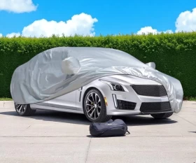 Waterproof Outdoor Car Cover for Sun Rain Protection-XXL-580CM