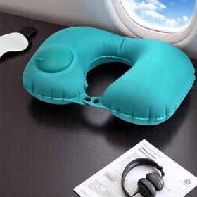 Inflatable U-shaped Neck Air Pillow