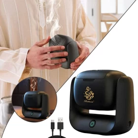 Rechargeable Rotational Incense Burner (B36) – Modern & Portable Bakhoor Burner