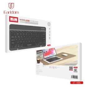 Earldom KT-KB6 Bluetooth Wireless Rechargeable Keyboard