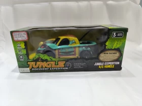 Plastic Jungle Discovery Car With Remote Control For Kids