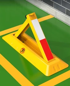 Anti-Collision Ground Lock for Car Parking – Manual Foldable Barrier