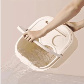 Foot Spa Tub Relaxing Foot Soak Basin 38 × 31 × 23.5 cm