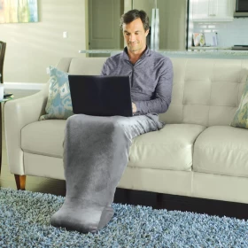 Sharper Image Calming Cozy Deluxe Massaging Heating Wrap 9 Combination settings.