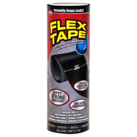 FLEX TAPE 12"WIDE  Black Strong Rubberized Waterproof Tape
