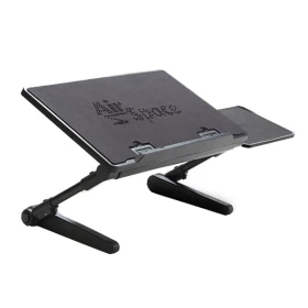 Air Space LapTop Table Desk Adjustable Laptop Stand With Cooling Fan