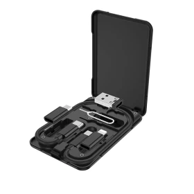 Hoco 6 in1 Treasure Charging & Data Sync with Storage Case