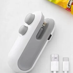 ماكينة غلق وقص أكياس صغيرة 2 في 1