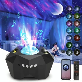 Star Projector 3 in 1 LED Night Light with Remote Control