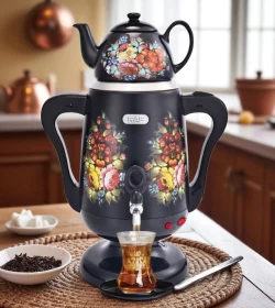 RAF Samovar Kettle Tea Maker Stainless Steel 1800W 6L