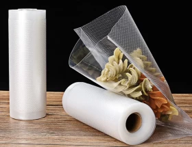 Vacuum Sealer Bags – 2 Rolls (20cm × 500cm) for Food Storage & Preservation