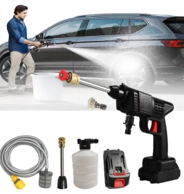 High Pressure 48V Cordless Pressure Car Washer Gun-1 Battery