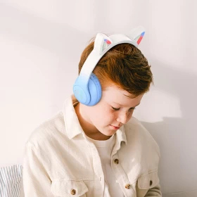 سماعات رأس لاسلكية وسلكية من هوكو “W42 Cat Ears”
