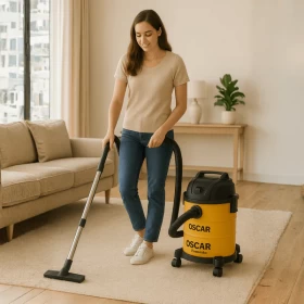 مكنسة كهربائية أوسكار PowerVac بقدرة 5000 واط – سعة 30 لتر