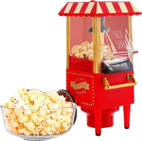Nostalgia Hot Air Popcorn Machine Oil Free