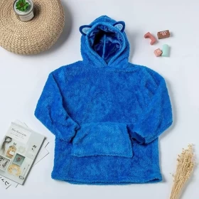 بطانية بغطاء على شكل حيوانات للأطفال