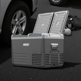 Double Door Car Refrigerator – Dual Temperature System 45L GL45