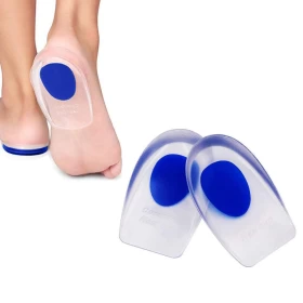 Silicone Gel Heel Cushion Inserts For Heel And Foot Pain Relief