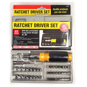 Ratchet & Socket Set – 41 Pcs | Heavy-Duty Tool Kit