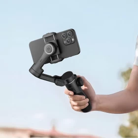 Porodo Velocam 3-Axis Gimbal Stabilizer  Professional Video Shooting Tool