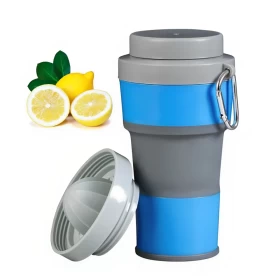 Portable Reusable Silicone Cup for Camping
