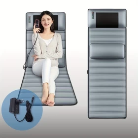 حصيرة تدليك للجسم بالكامل  مع مساج شياتسو للرقبة و10 مناطق اهتزاز APS52