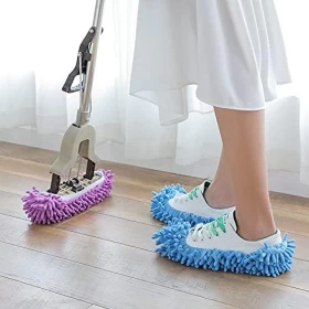 Floor Cleaning Shoe , Duster Mop Slippers Shoes Cover