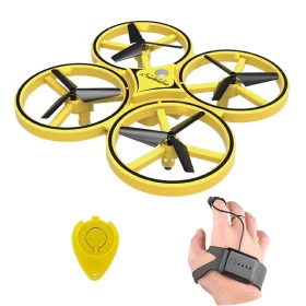 Hand Control RC Quadcopter Drone  with LED