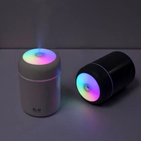 Portable H2O Air Humidifier with Night Light