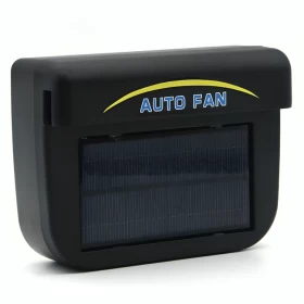 Car Fan Auto Front/Rear Window Solar- Fan Portable Powered Air Purifiers