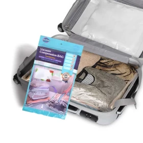 Vacuum Storage Bag With Air Pump Vacuum Sealed Compression Bag-80in110cm