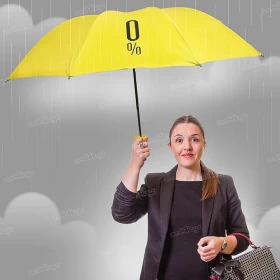 Portable Bottle Umbrella for UV Protection and Rain
