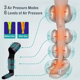 Rechargeable Air Compressed Leg Massager - MO-194