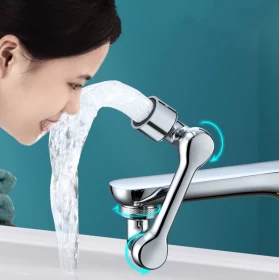 1080 Rotating Faucet Extender Splash-Proof Filter